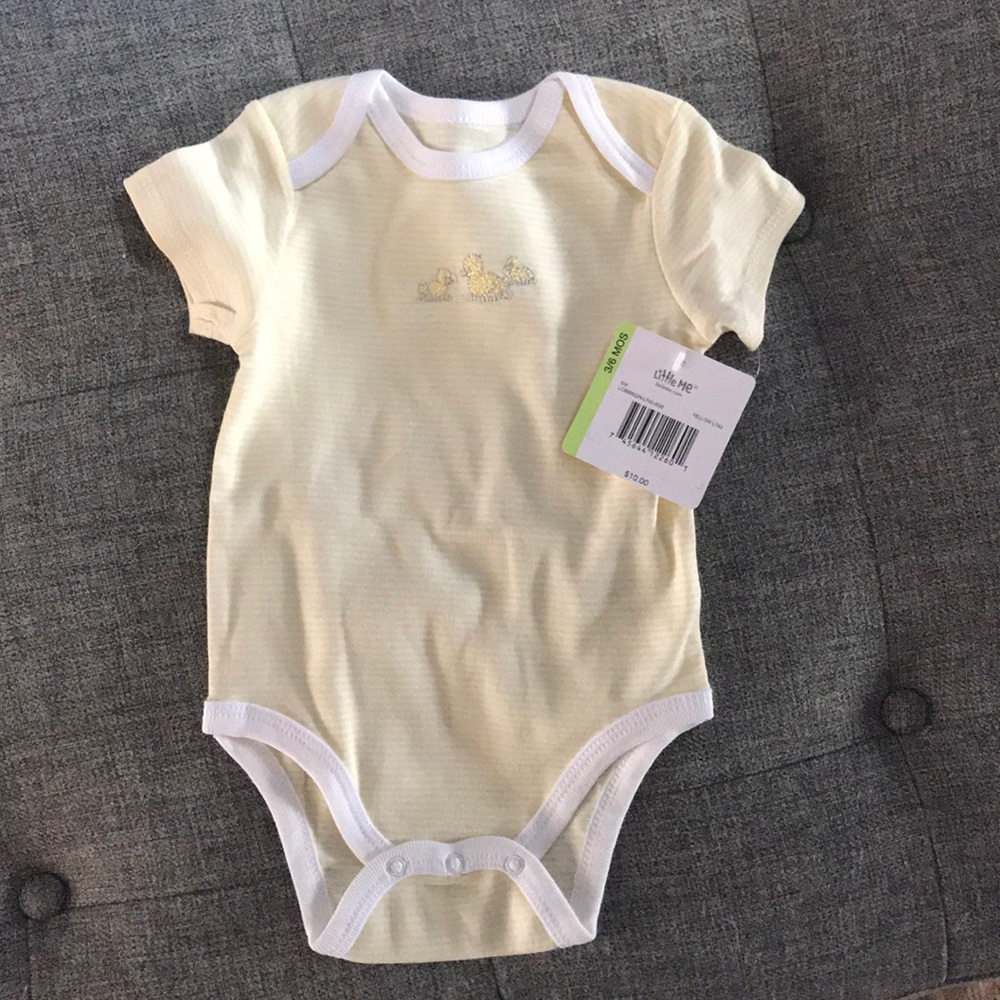 Little Me body suit / onesie. Unisex: boy or girl